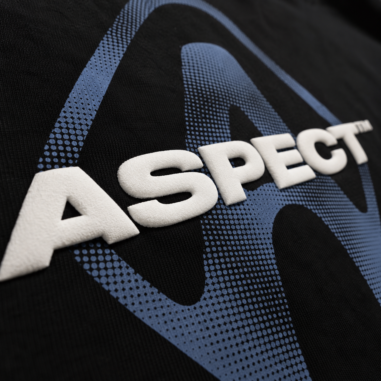 Объёмный принт ASPECT крупным планом